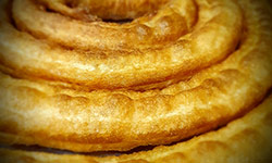 Churros y porras con chocolate en Madrid.